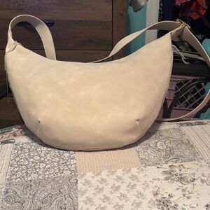 Universal Thread Cream Crescent Shoulder Bag